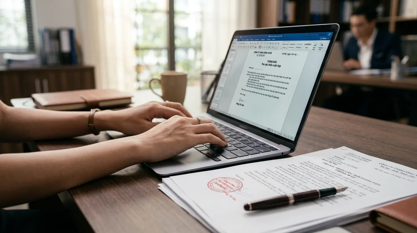 Soạn công văn email văn bản hành chính chuyên nghiệp bằng prompt AI