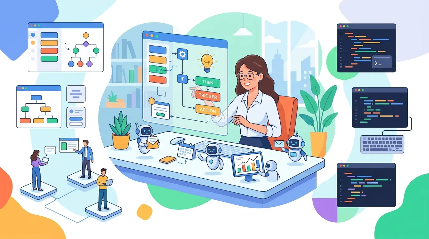 AI Agent No-Code Là Gì? Hướng Dẫn Xây Agent Đầu Tiên Không Cần Lập Trình