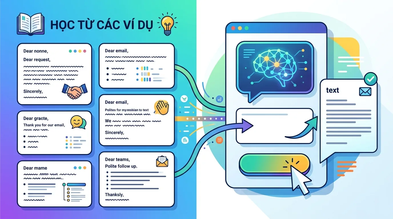 Kỹ thuật few-shot prompting giúp ChatGPT viết email đúng phong cách cá nhân