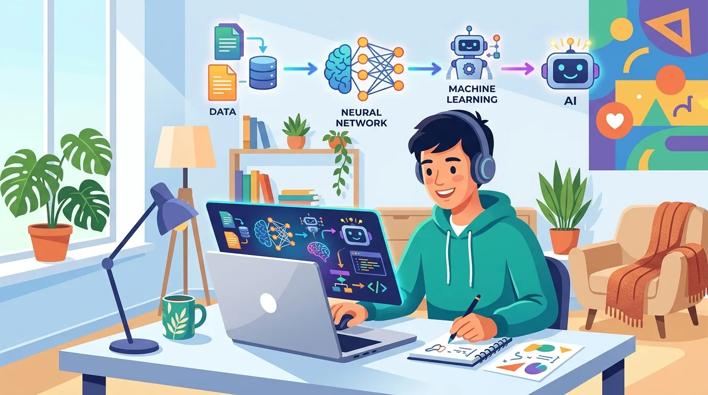 Lộ trình học AI tháng đầu tiên dành cho người không biết lập trình