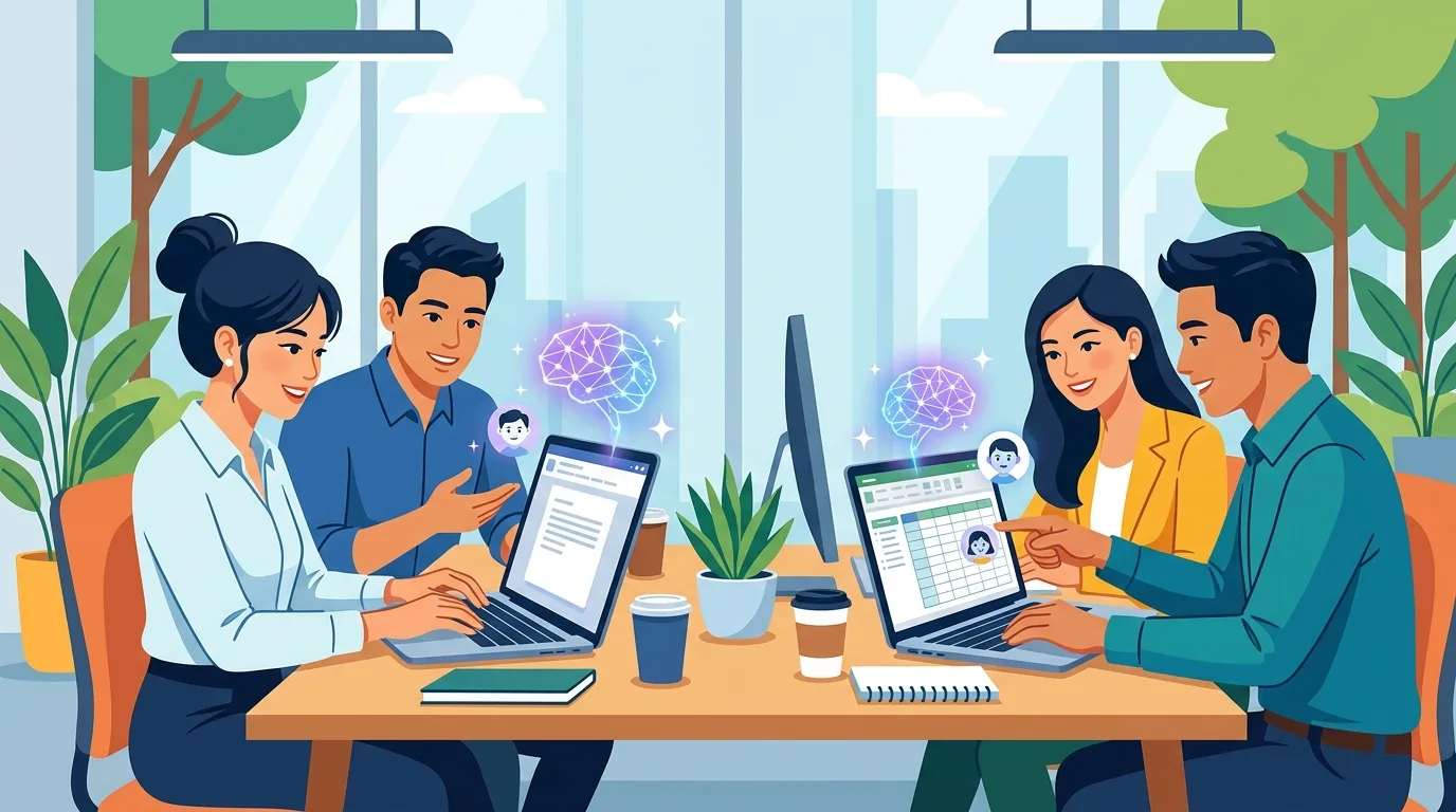 Dân văn phòng Việt tích hợp AI vào Microsoft 365 và Google Workspace