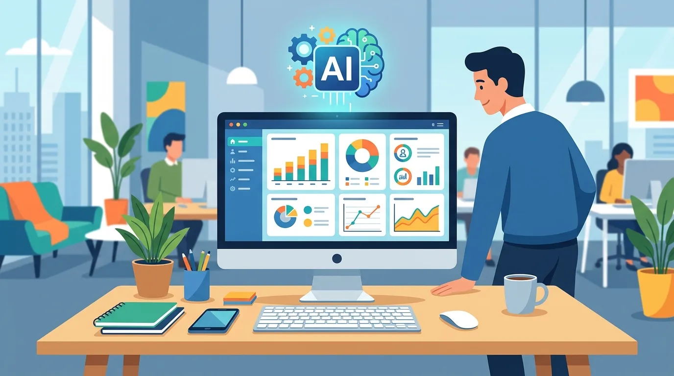 Phần mềm AI lập báo cáo định kỳ và phân tích dữ liệu tự động cho văn phòng