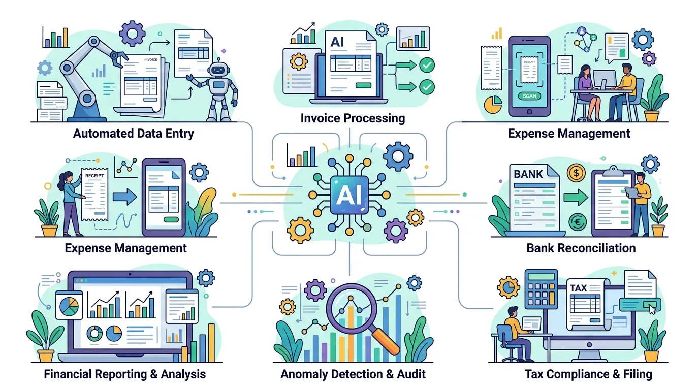 AI Cho Kế Toán: 7 Ứng Dụng Thực Tế Giúp Tiết Kiệm 50-70% Thời Gian