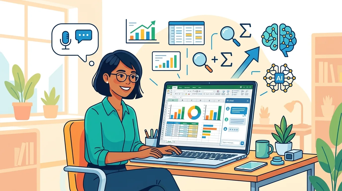 AI trong Excel: Phân Tích Dữ Liệu Không Cần Nhớ Hàm Phức Tạp