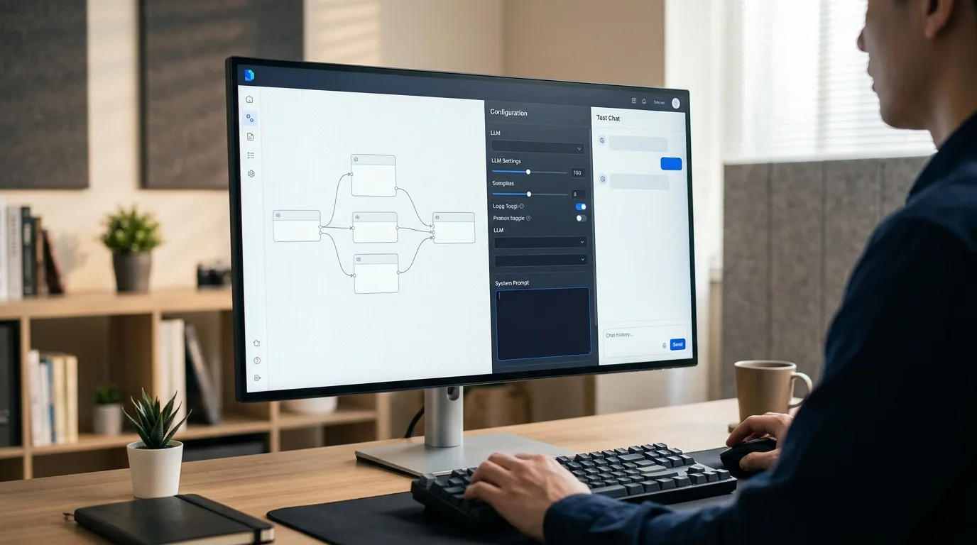 Cấu hình flow chatbot CSKH trên giao diện Dify từng bước