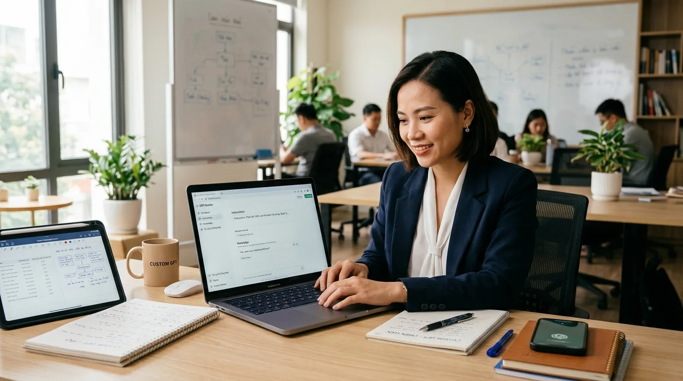 Custom GPT Là Gì? Cách Tạo Trợ Lý AI Riêng Cho Công Việc Của Bạn