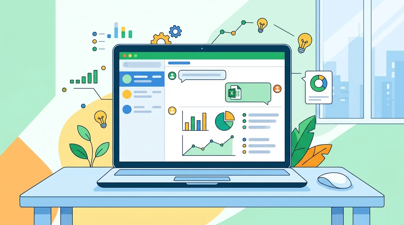 ChatGPT phân tích file Excel upload xử lý và xuất kết quả dữ liệu tự động
