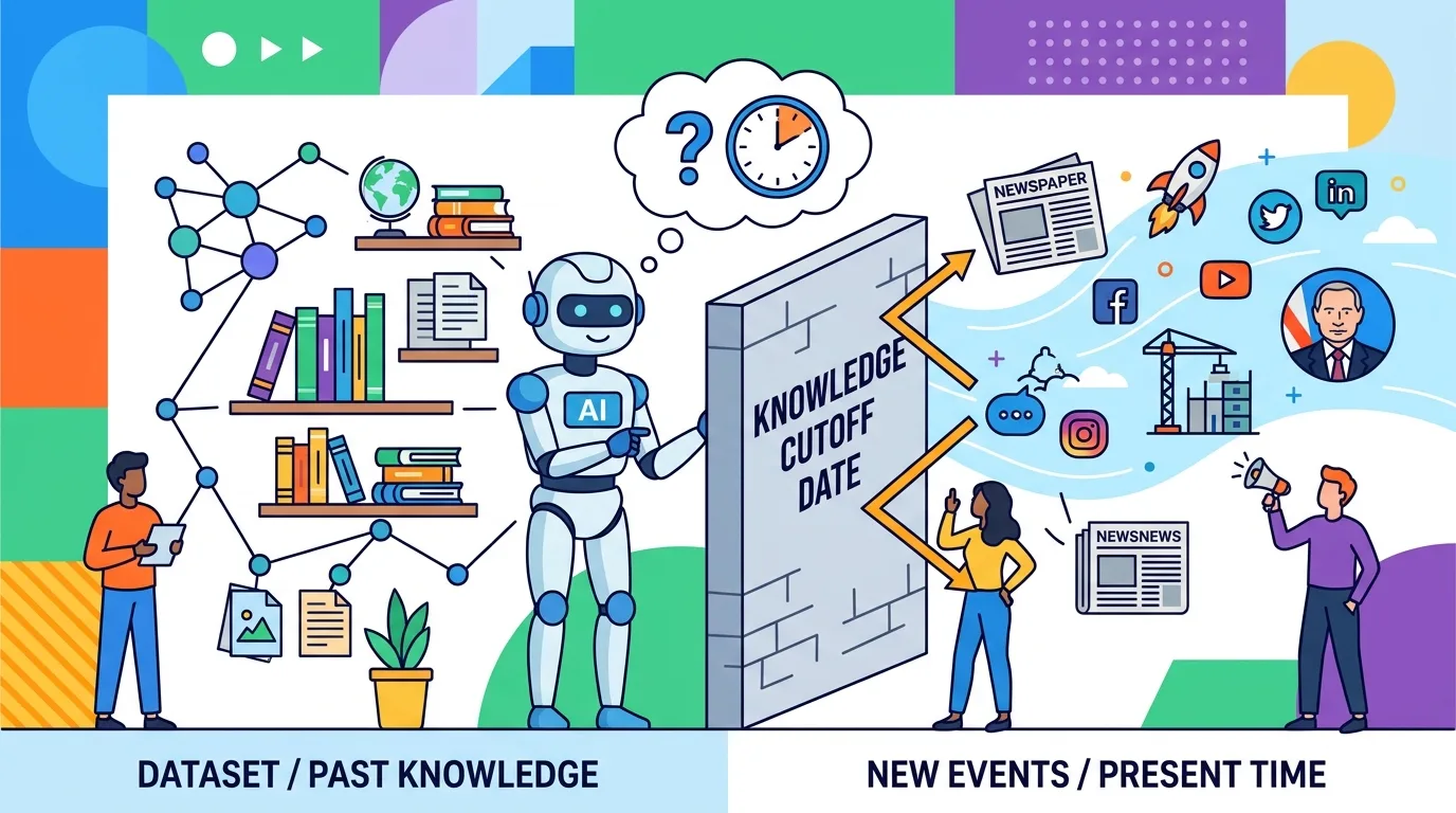 Knowledge cutoff AI là gì và tại sao khiến chatbot trả lời sai thông tin mới nhất?