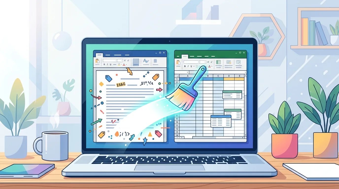 Quy trình làm sạch metadata và sửa lỗi OCR trong tài liệu Word Excel cũ