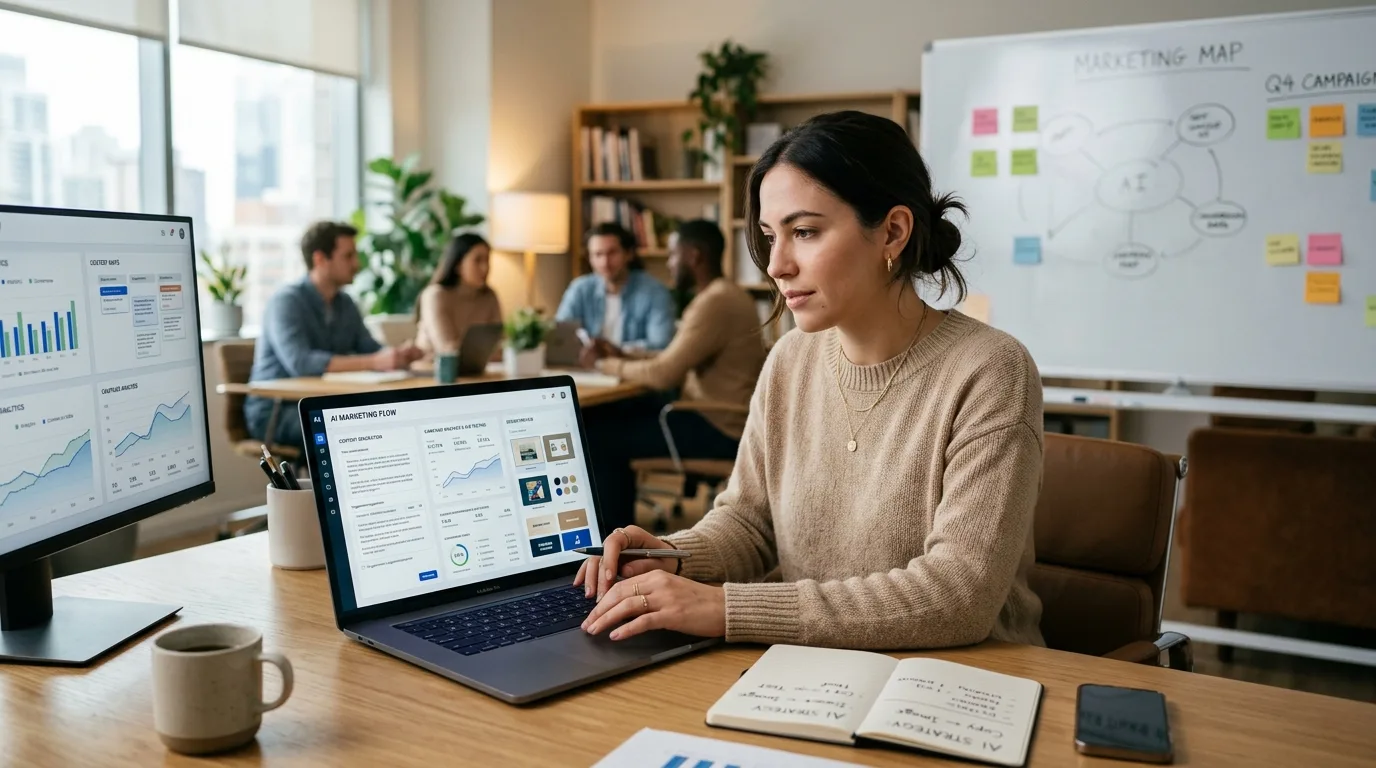 AI Cho Marketing: Bản Đồ Toàn Cảnh Từ Viết Content Đến Thiết Kế Trong 1 Ngày